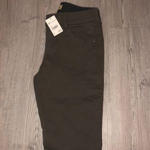 Dark Olive Sculpting Jeans